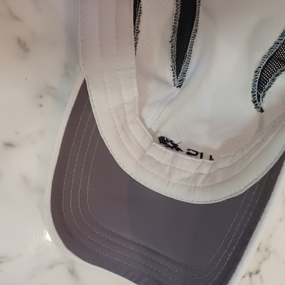 White Performance Baseball Cap - Picture 15 of 16